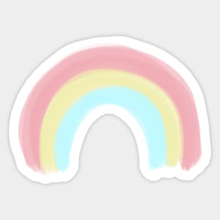 pastel rainbow Sticker